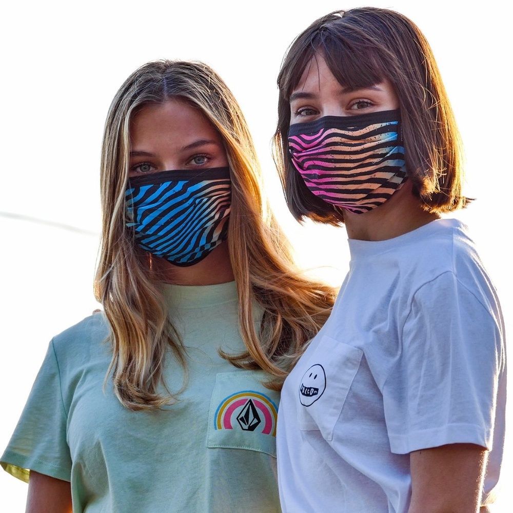 Volcom Stone Face Mask Rincon Blue NWT - Picture 3 of 3